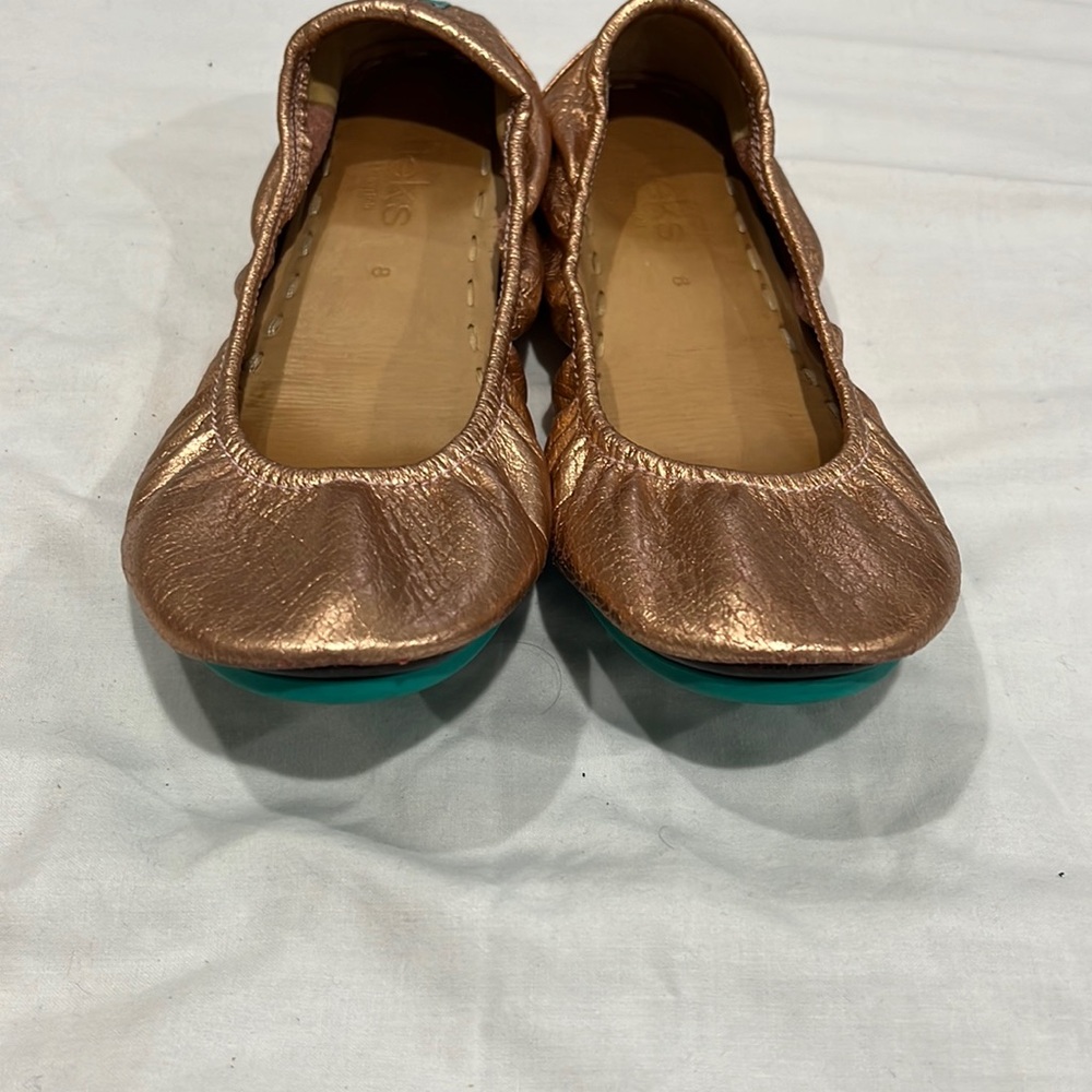 Tieks Rose Gold Glam sz 8 - Picture 4 of 4